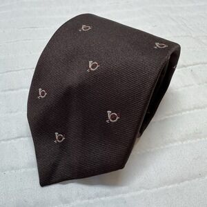Resilio Men's Tie‎ Classic Style French Horn Brown 3" Width